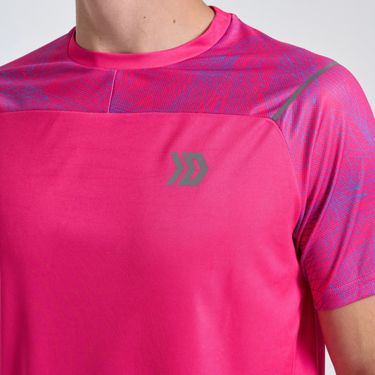 DASH Hyperweb Tee - Pink