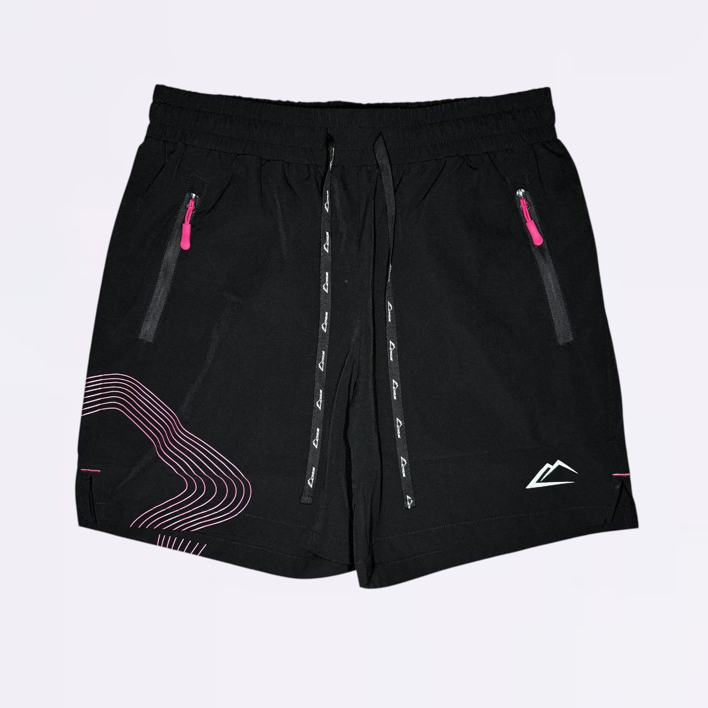 ActiveLine Wave Shorts - Black / Pink