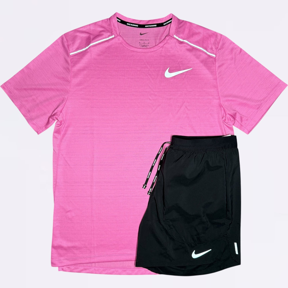 Nike Miler & Flex Set - Playful Pink / Black