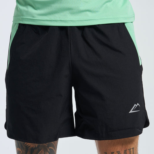 ActiveLine Terra Shorts - Black / Green