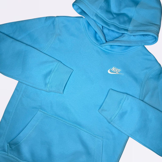 Nike Club Hoodie Baby Blue (Junior)
