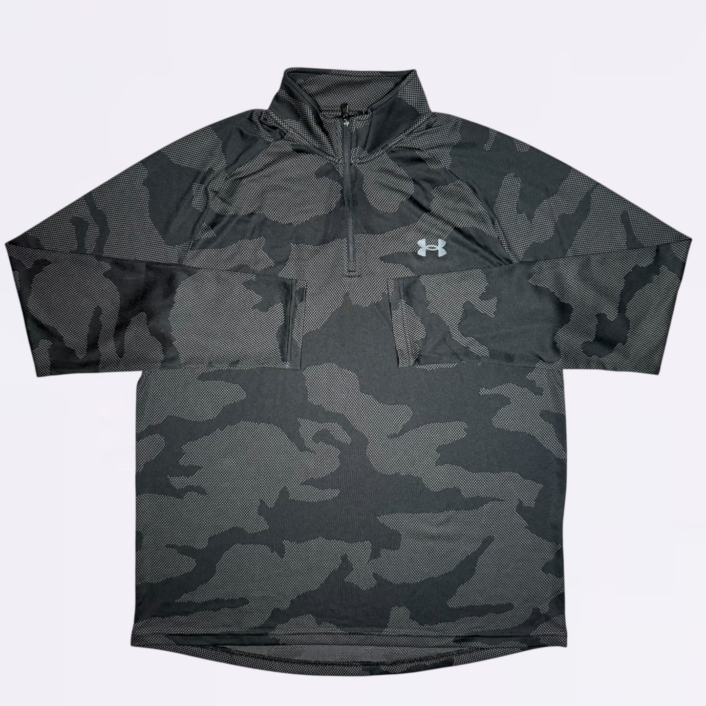 Under Armour Jacquard Half Zip Black