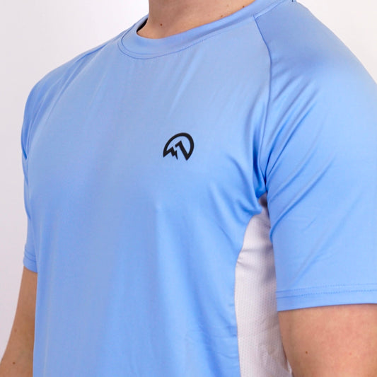 Flux Tech Tee - Baby Blue