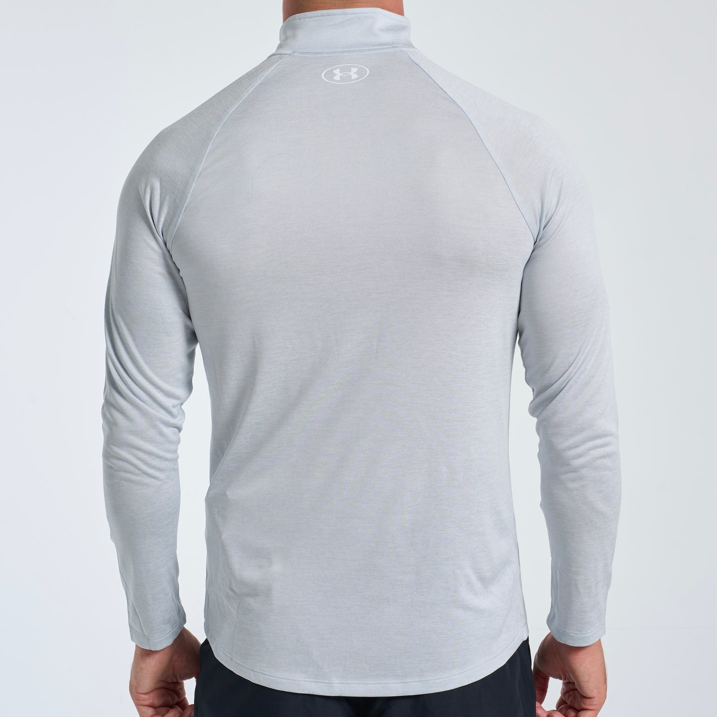 Under Armour Tech / Speed Stride Set - Half Zip & Shorts - Grey / Black