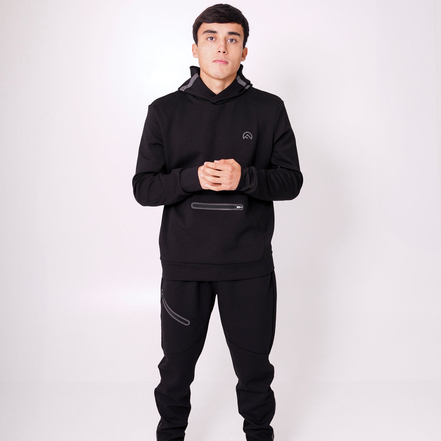 Flux Velar Hoodie Set - Black