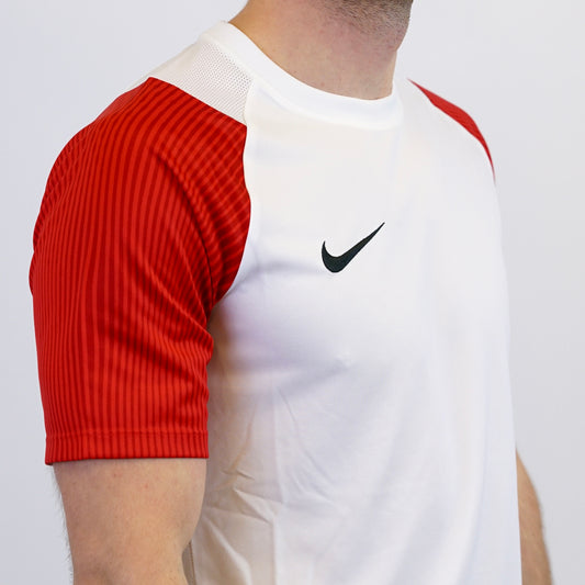 Nike Dri-Fit Academy 2.0 Tee - White / Red