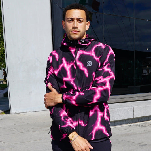 DASH Lightning Set - Windrunner & Joggers - Pink / Black