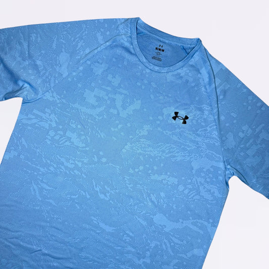 Under Armour Velocity Jacquard Tee - Sky Blue