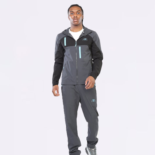 GRIID Triple G Windrunner - Shadow Grey / Electric Blue