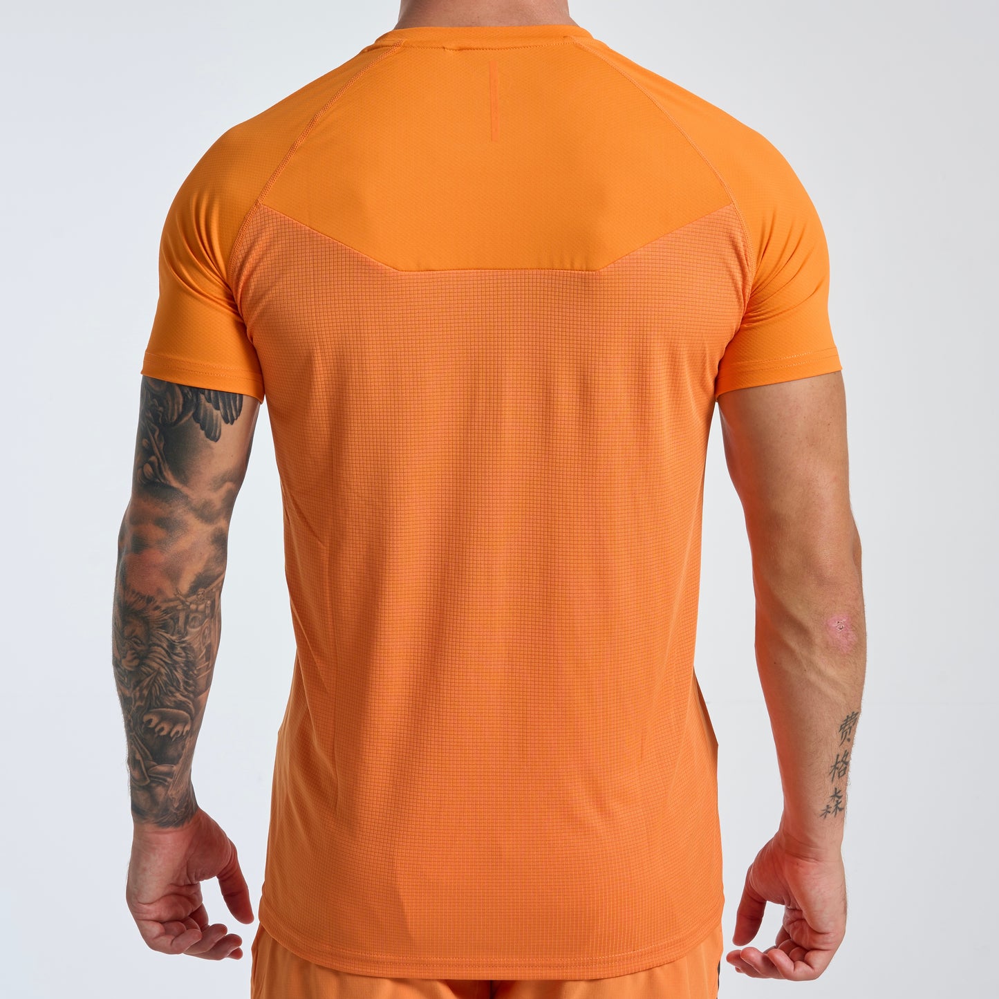 GymKing Flex 2.0 Tee - Amber/Black