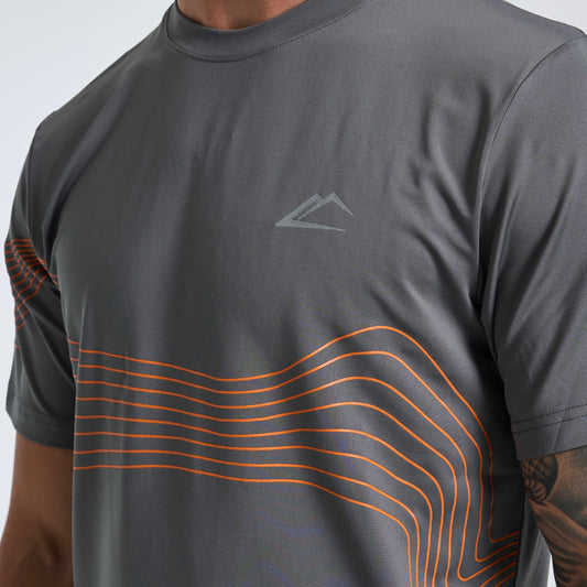 ActiveLine Wave Tee - Orange