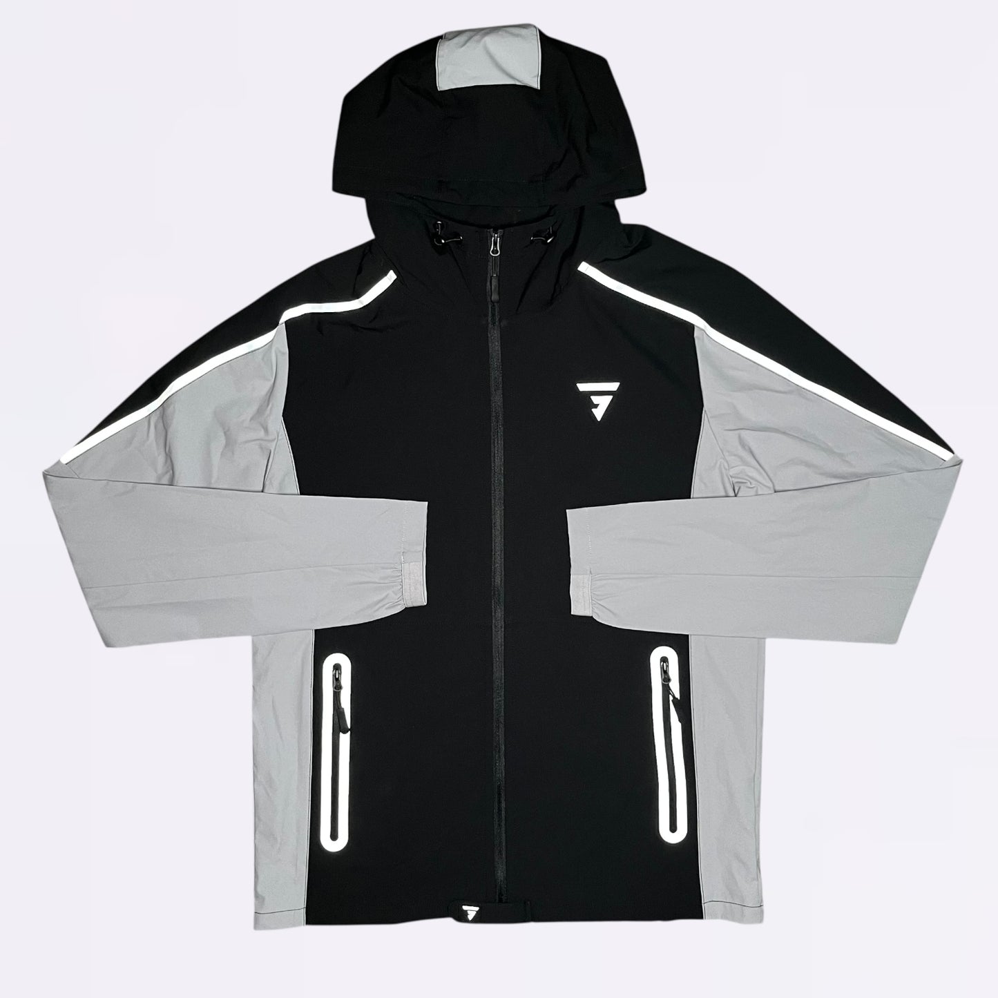 GRIID Reflect Windrunner - Black / Grey