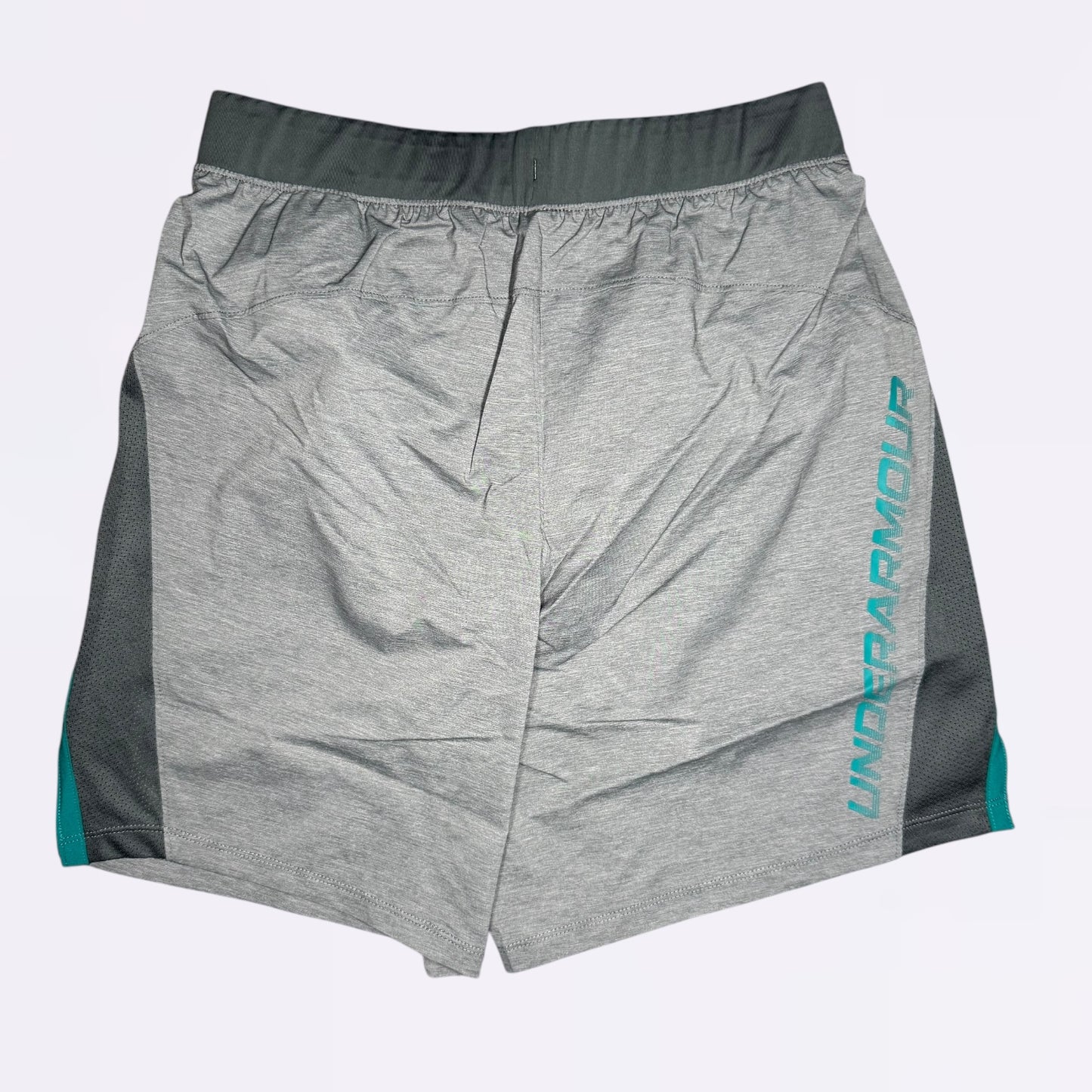 Under Armour Grey / Caribbean Clean Launch Shorts