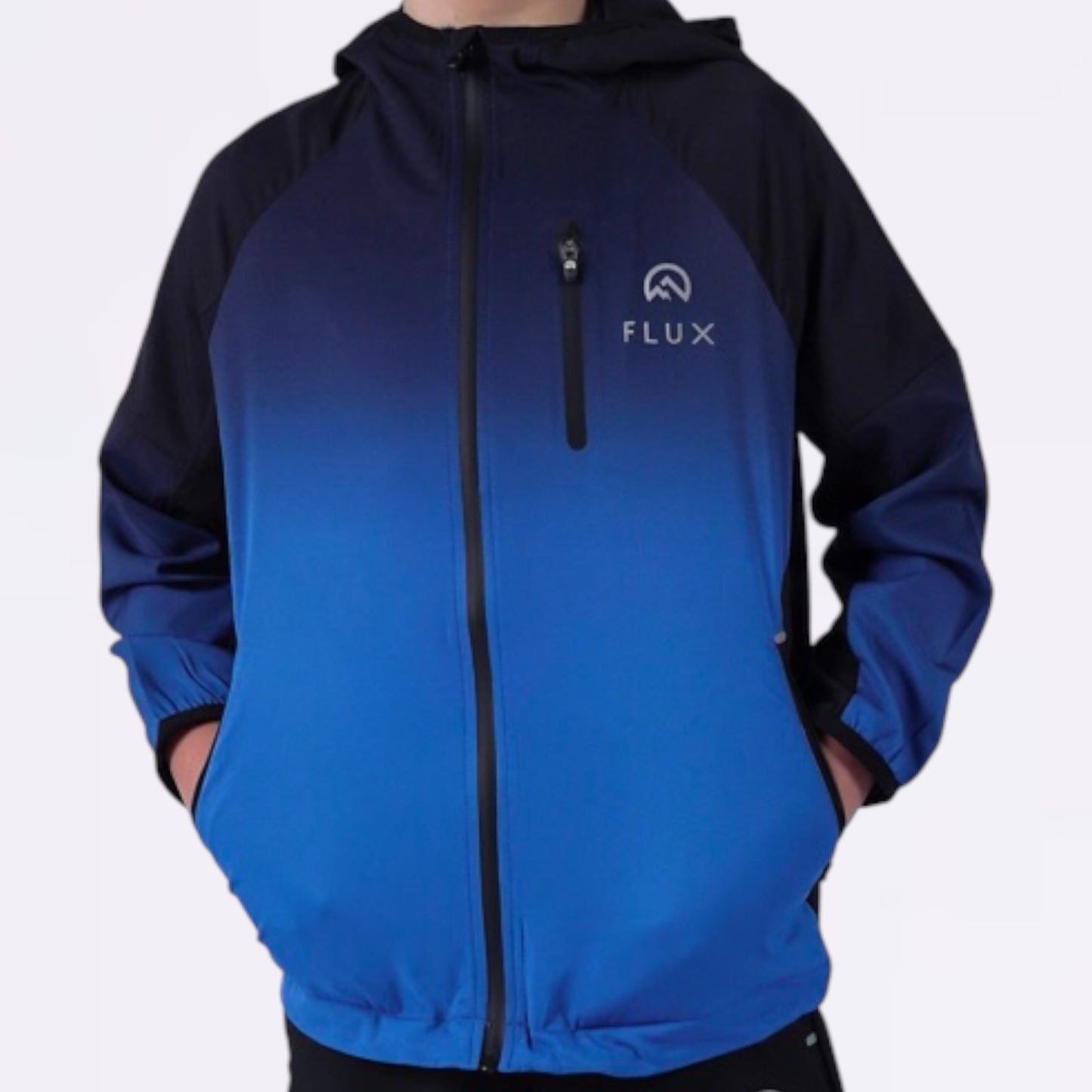 Flux Gradient Jacket - Black / Blue