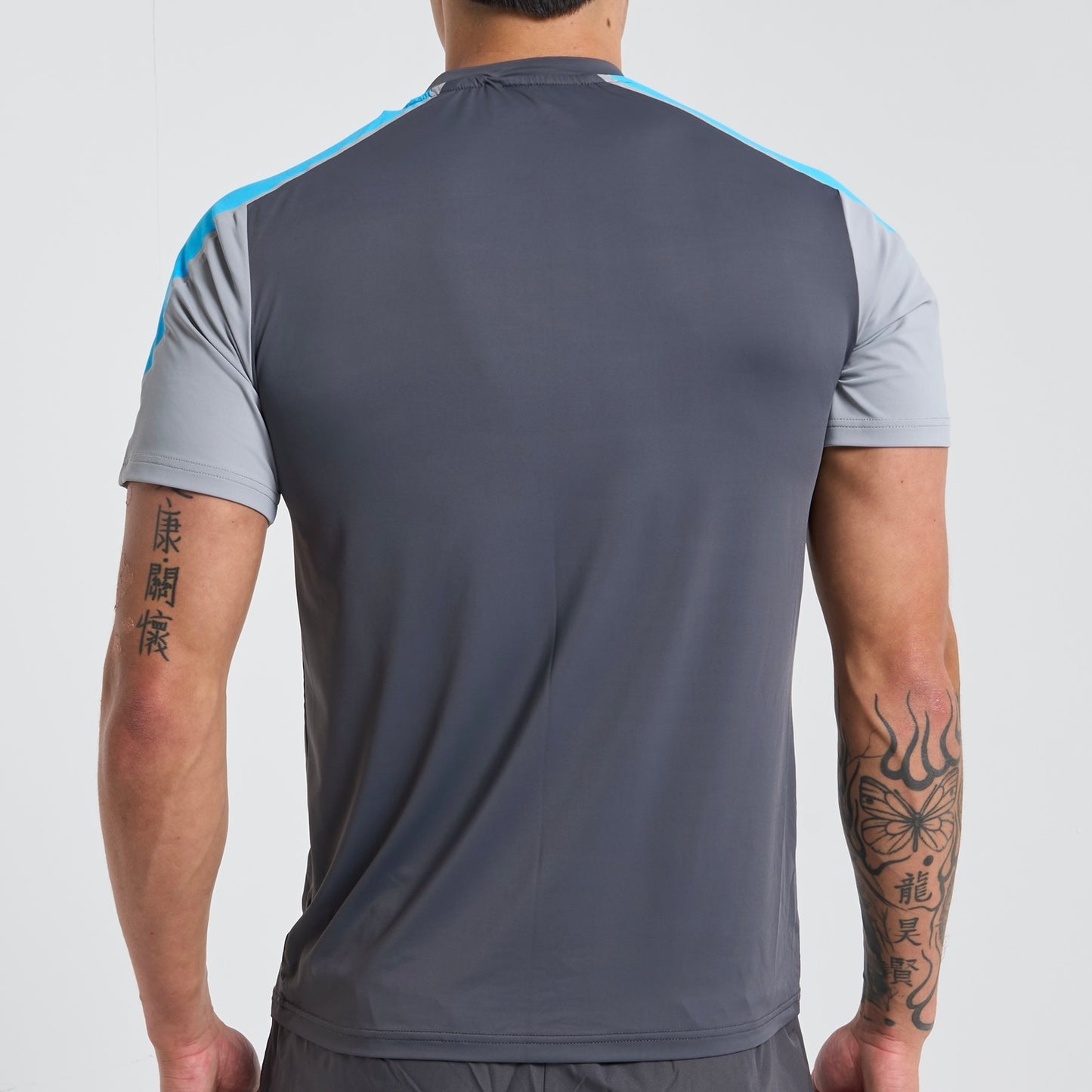 GRIID Reflect Tee - Grey / Blue
