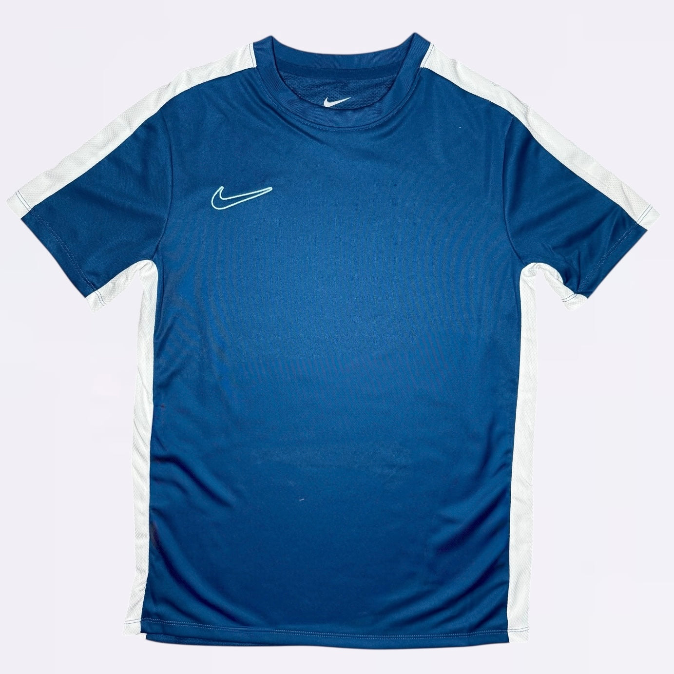 Nike Academy 2.0 Tee - Blue / White (Junior)