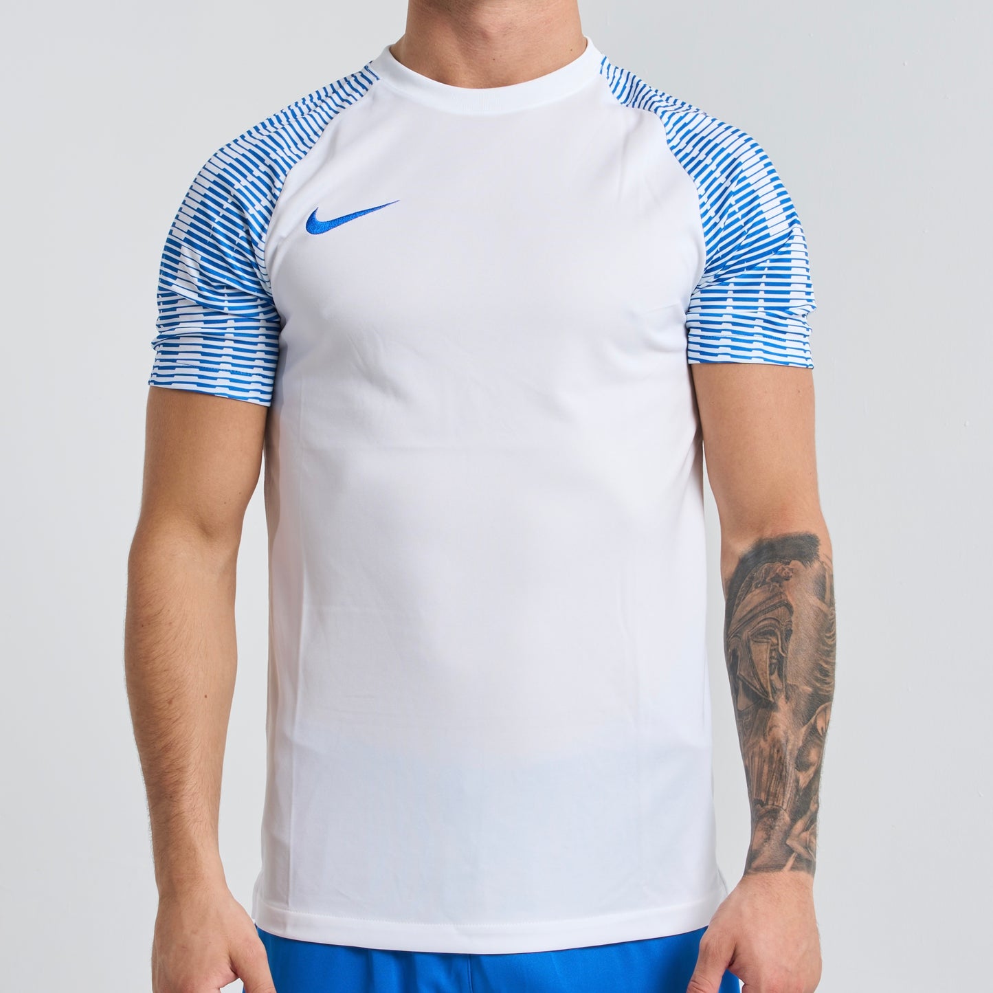 Nike Dri-Fit Academy Tee - White / Blue