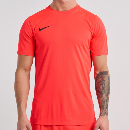 Nike Dri Fit Set - Crimson Red / Grey