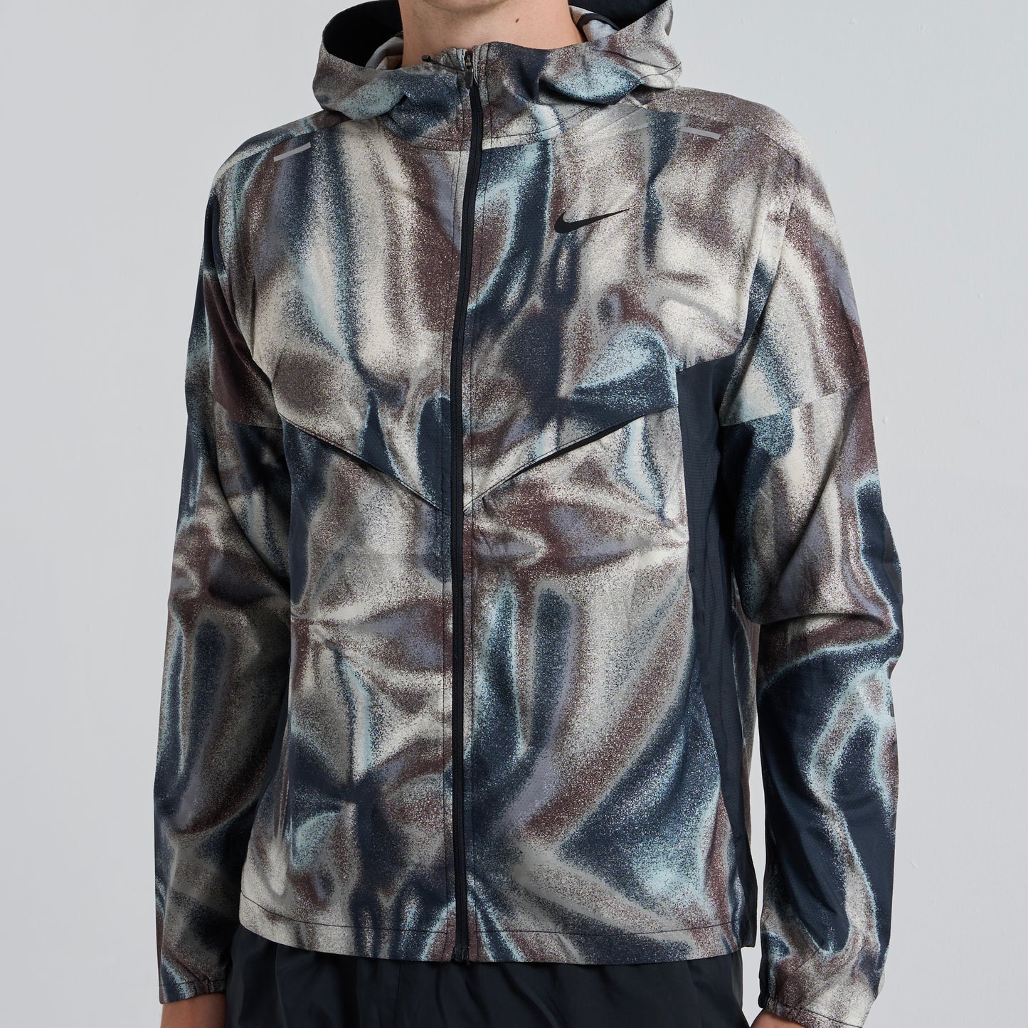 Nike Multi Camo Windrunner Dark Grey