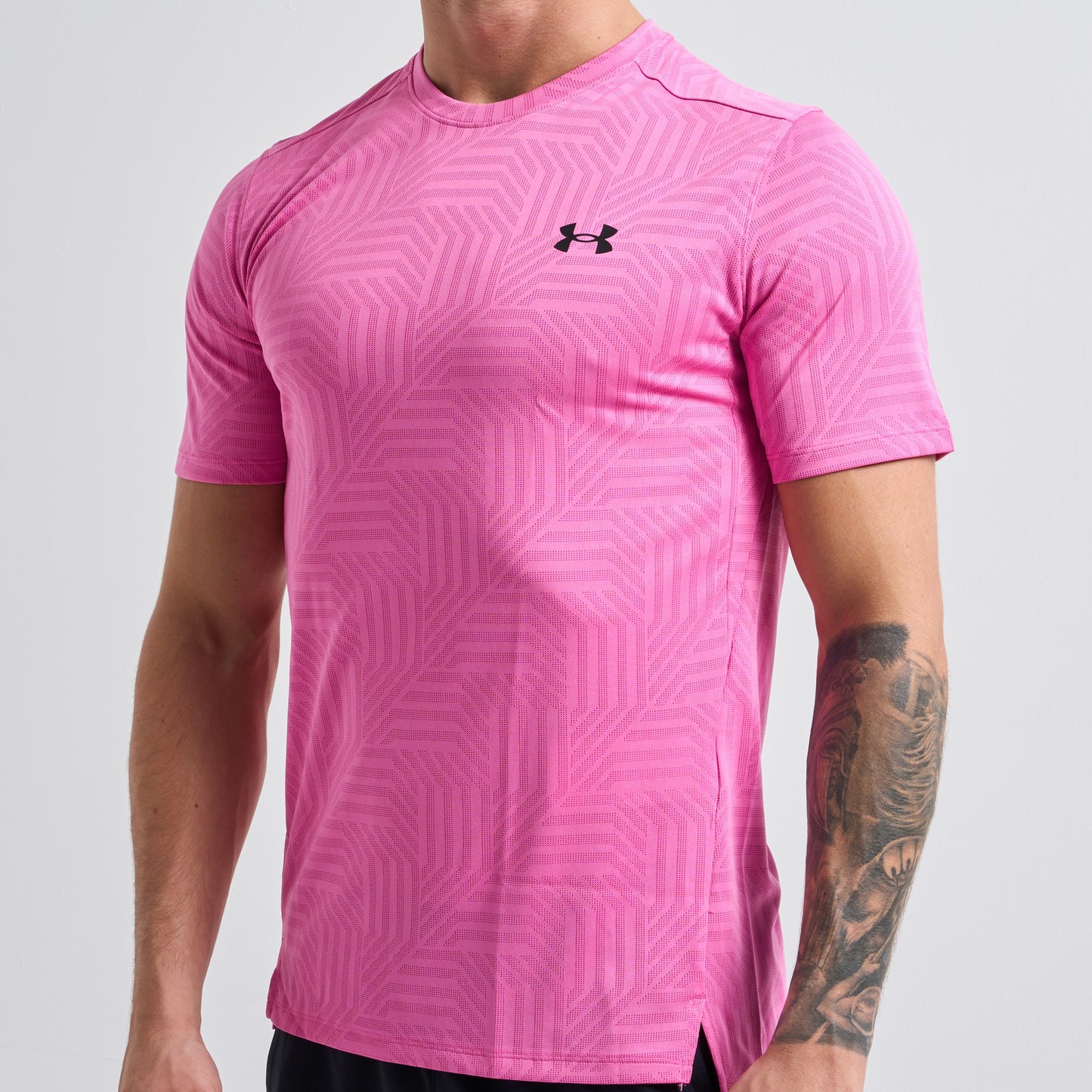 Under Armour Vent Geotessa Tee - Pink