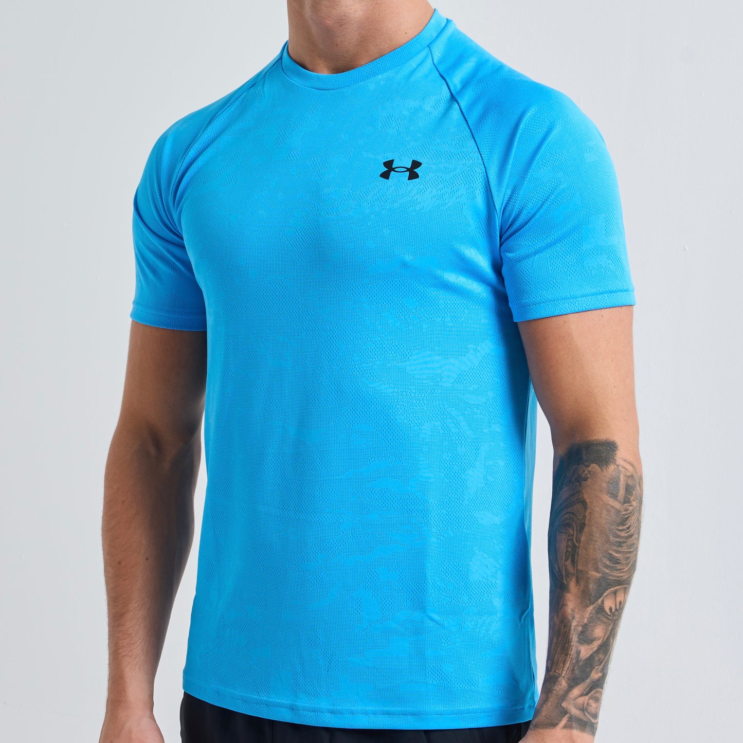 Under Armour Velocity Jacquard Tee - Chlorine Blue