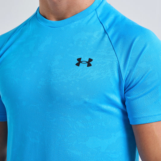 Under Armour Velocity Jacquard Tee - Chlorine Blue