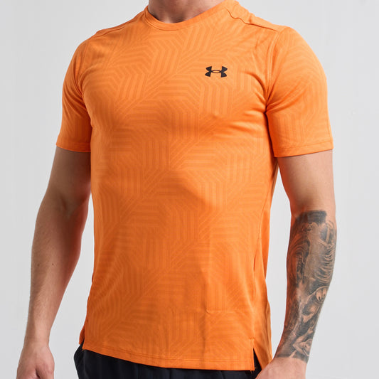 Under Armour Vent Geotessa Tech Tee - Orange