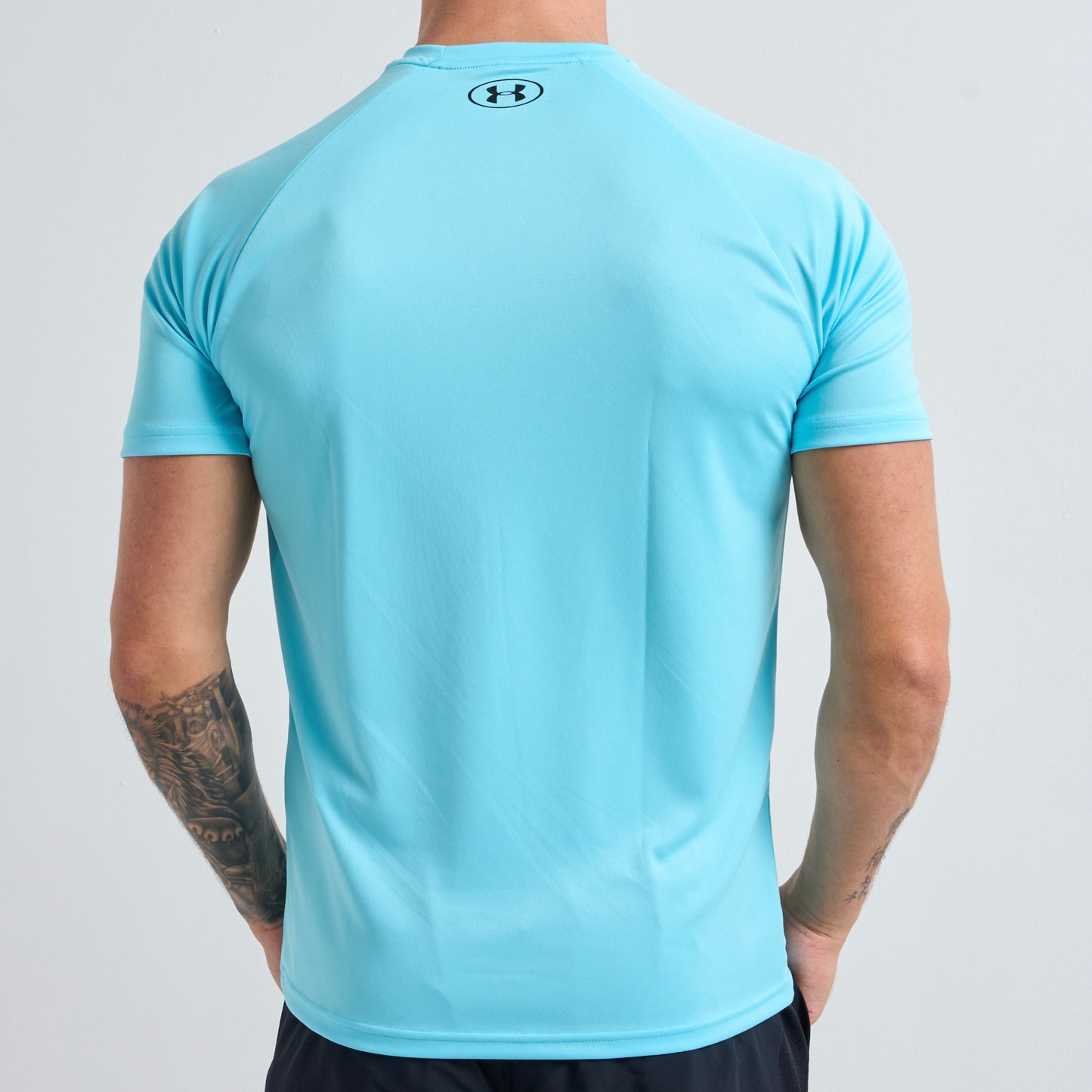Under Armour Tech / Speed Stride Set - Tee & Shorts - Blue / Black