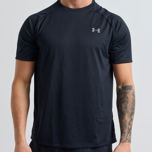 Under Armour Tech / Speed Stride Set - Tee & Shorts - Black
