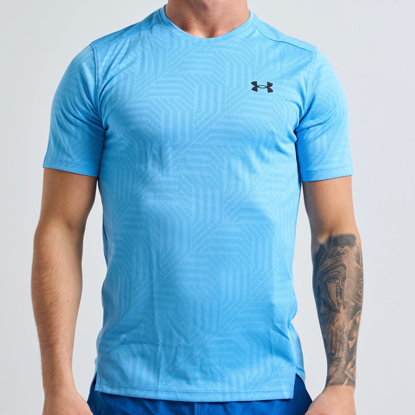 Under Armour Vent Geotessa Tee - Sky Blue