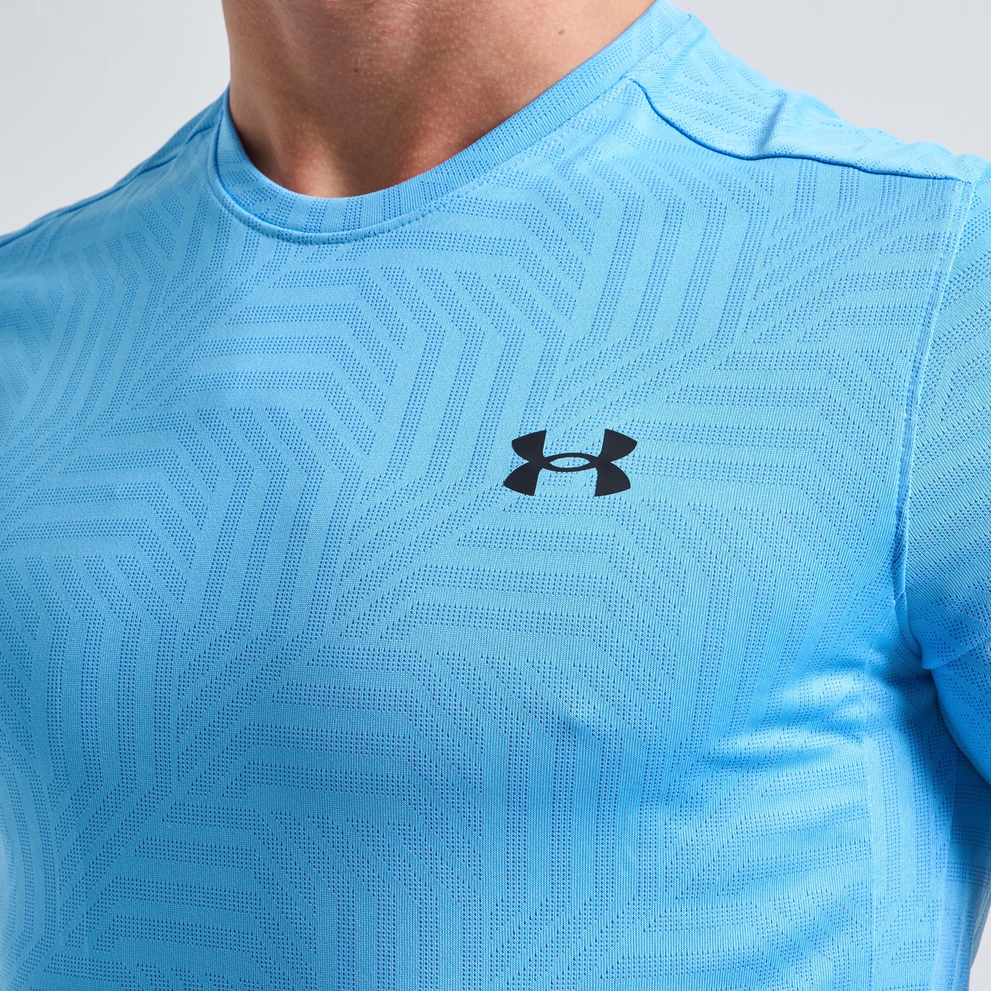 Under Armour Vent Geotessa Tee - Sky Blue