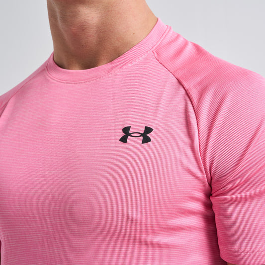 Under Armour Tech Tee Pink Foam