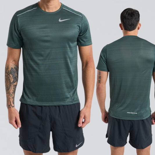 Nike Miler Tee Ash Green