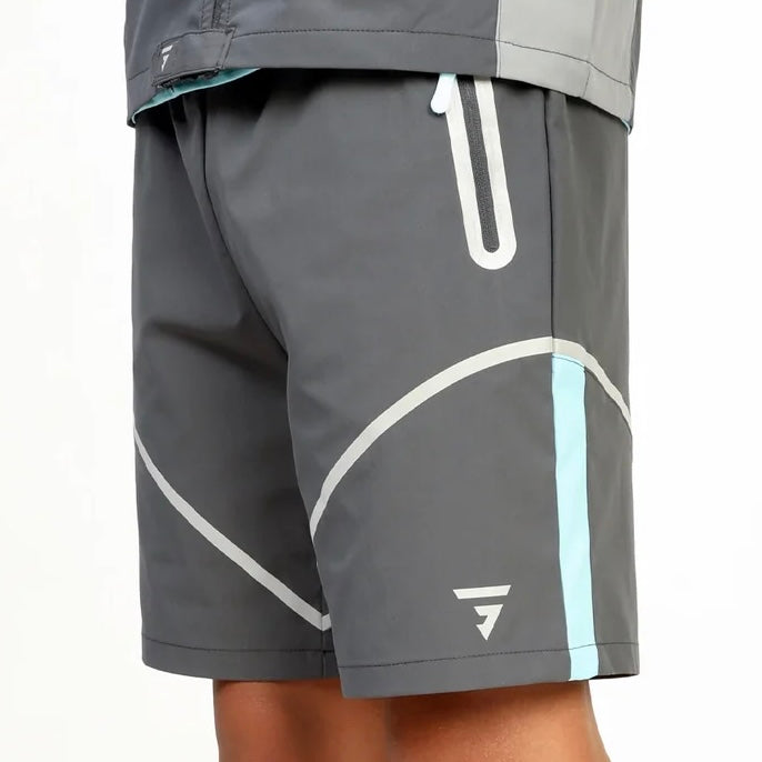 GRIID Reflect Shorts Grey / Blue (Junior)