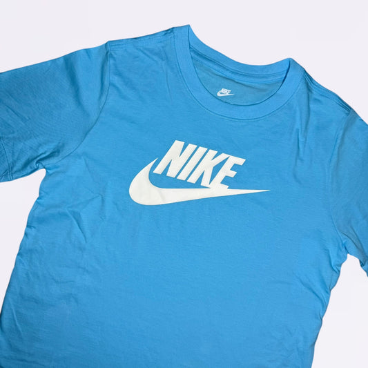 Nike Cotton Tee - Light Blue (Junior)