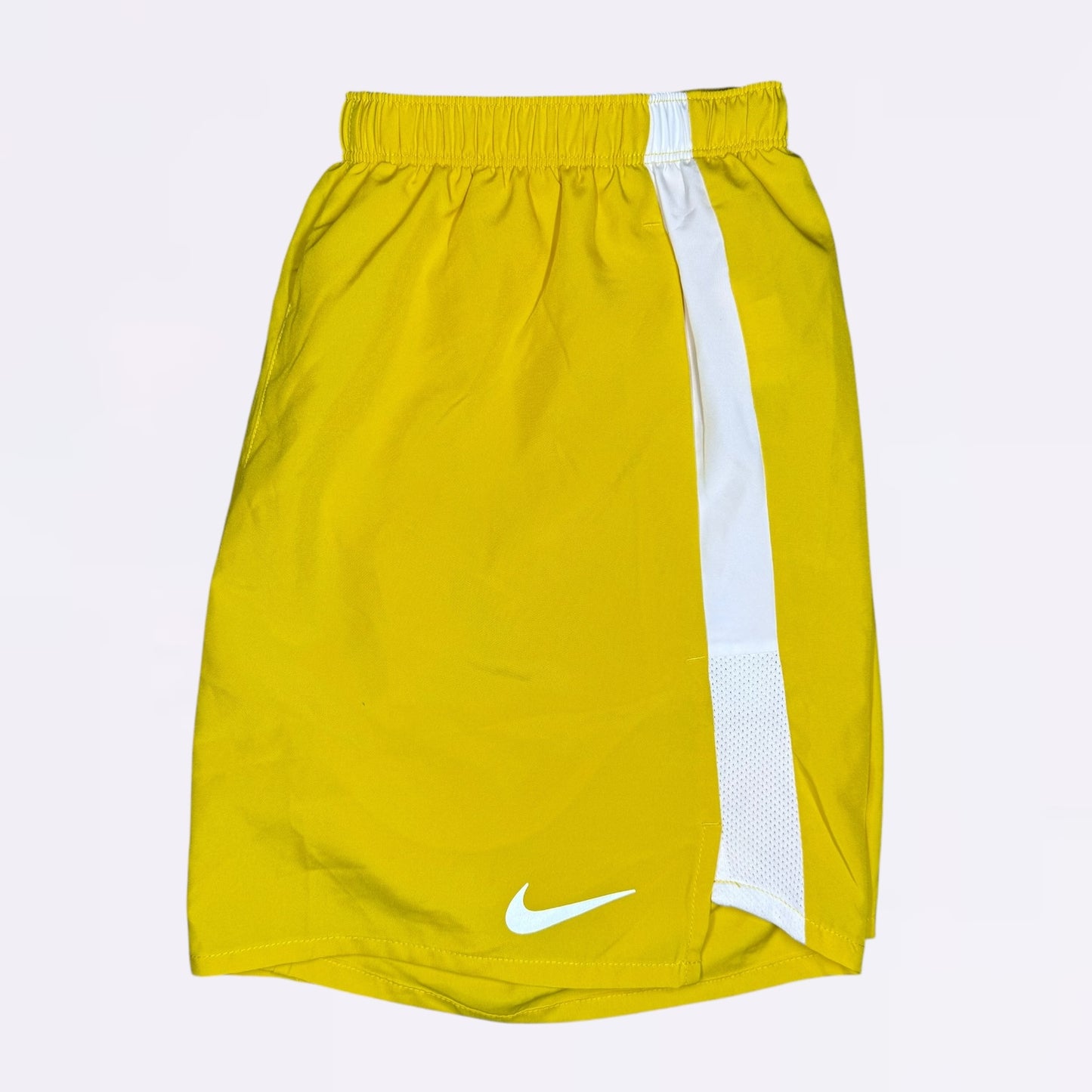 Nike Miler & Challenger Set - Tee & Shorts - Yellow