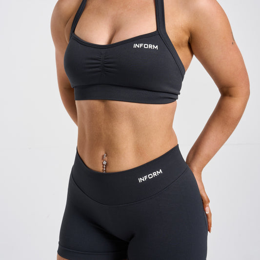 INFORM Bra & Short Set - Espresso