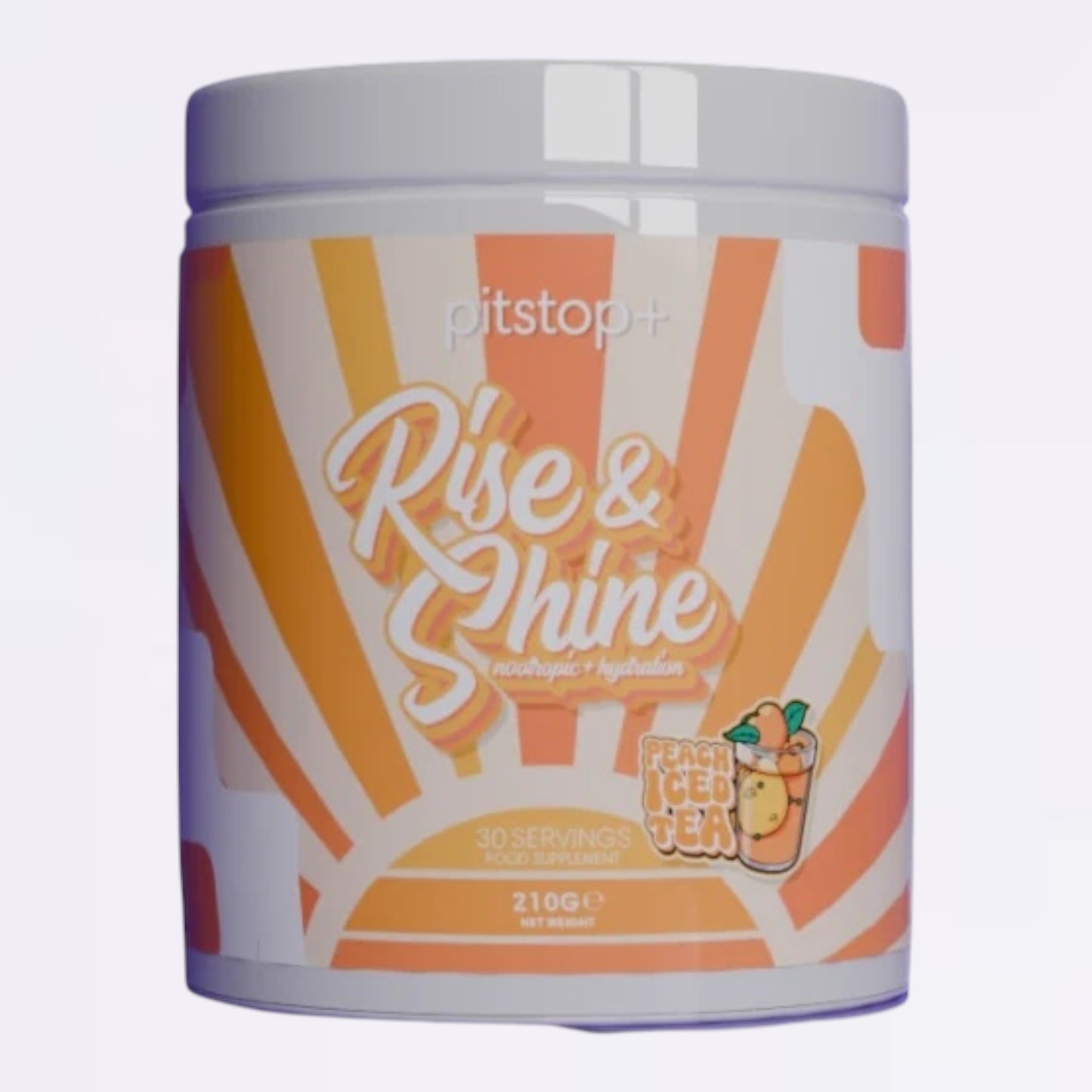 Pitstop+ Rise & Shine (Electrolytes) - Peach Iced Tea