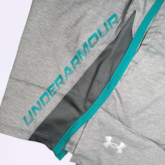 Under Armour Grey / Caribbean Clean Launch Shorts