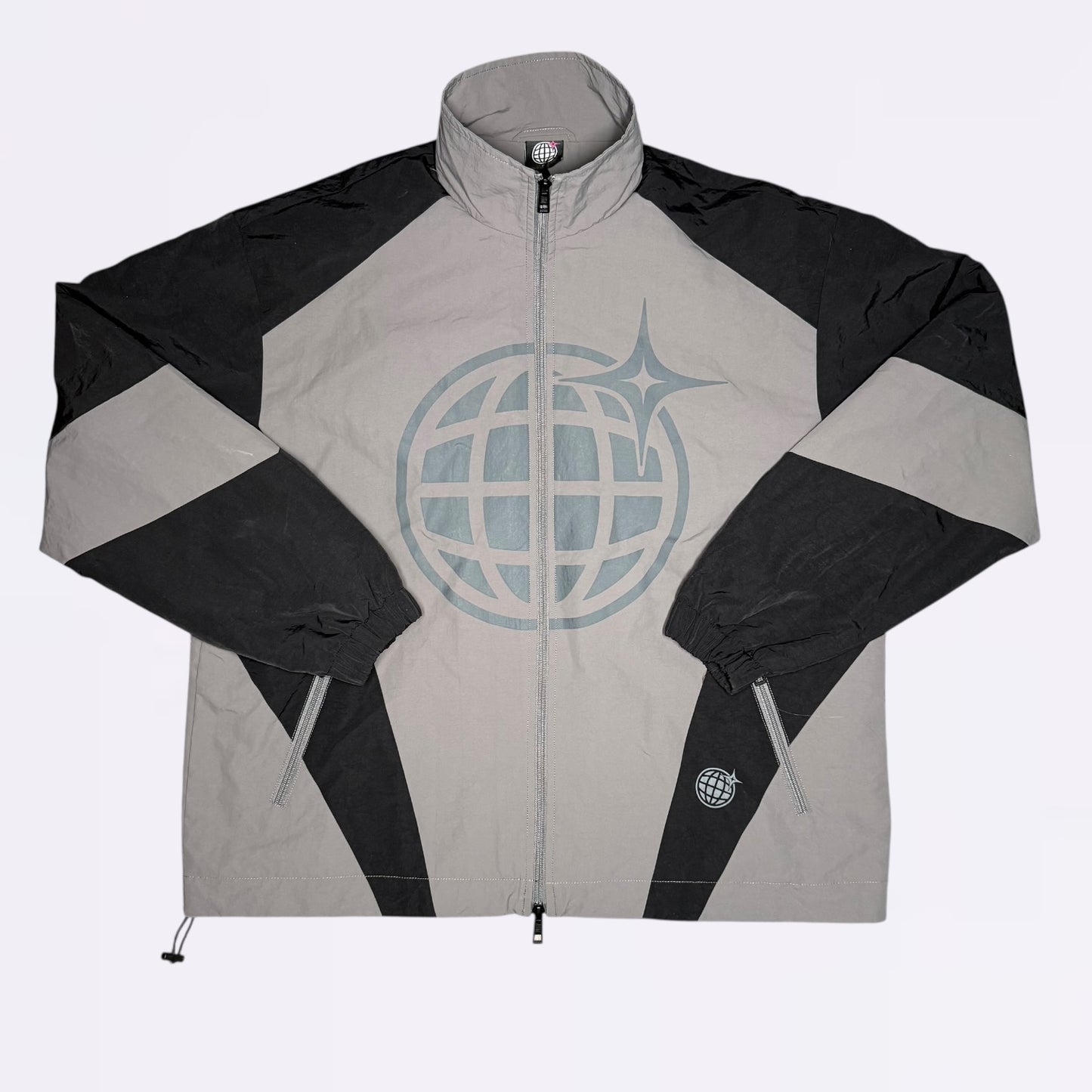PRTY Cargo Jacket - Grey / Black