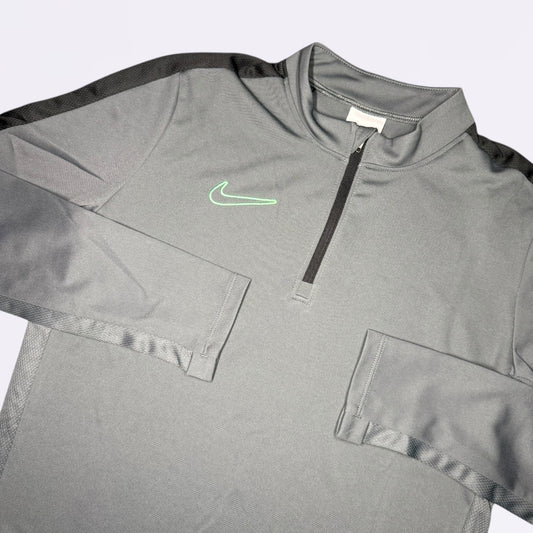 Nike Academy Half Zip Grey Lime (Junior)