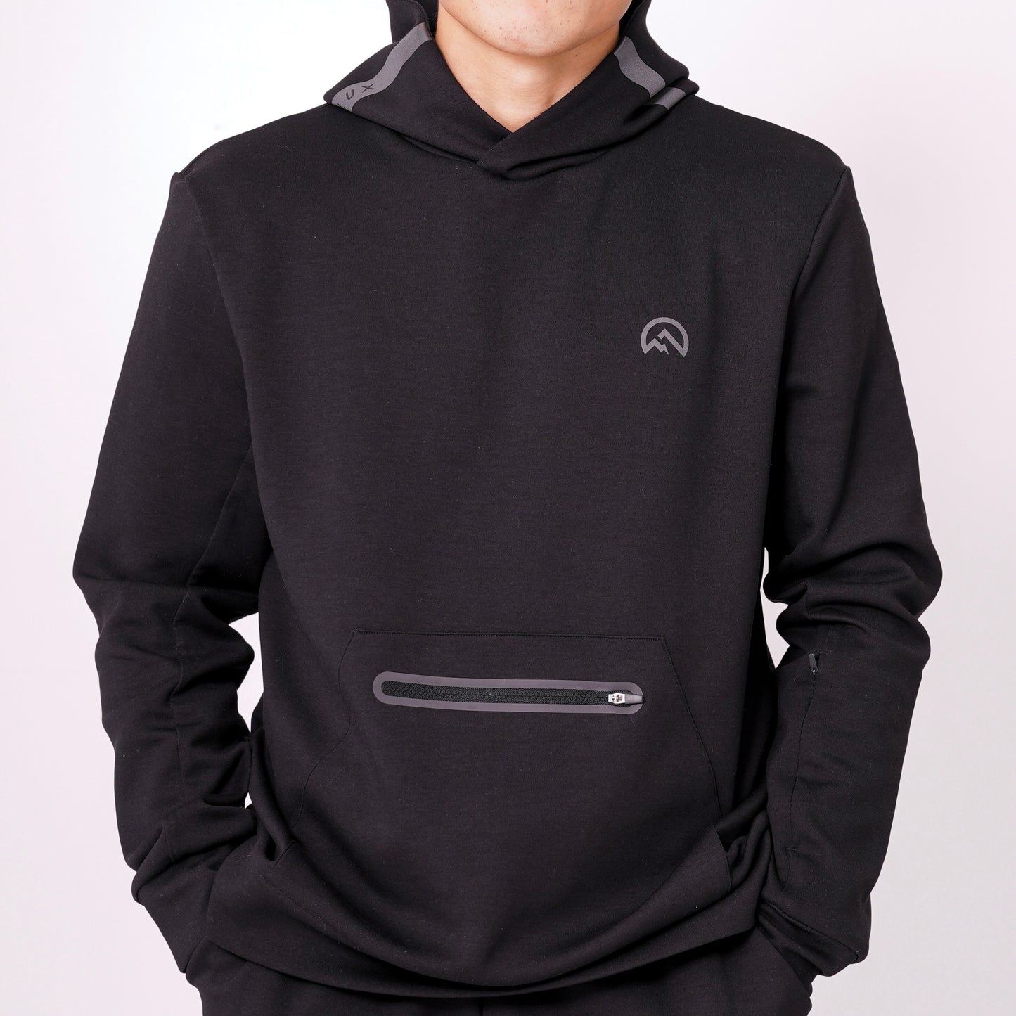 Flux Velar Hoodie Set - Black