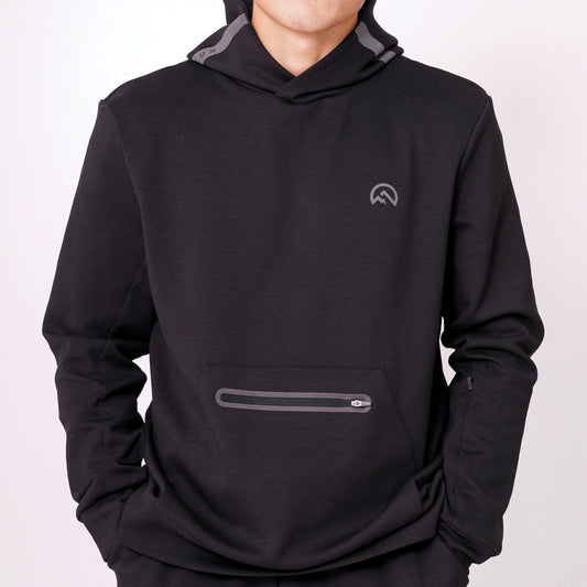 Flux Velar Hoodie - Black