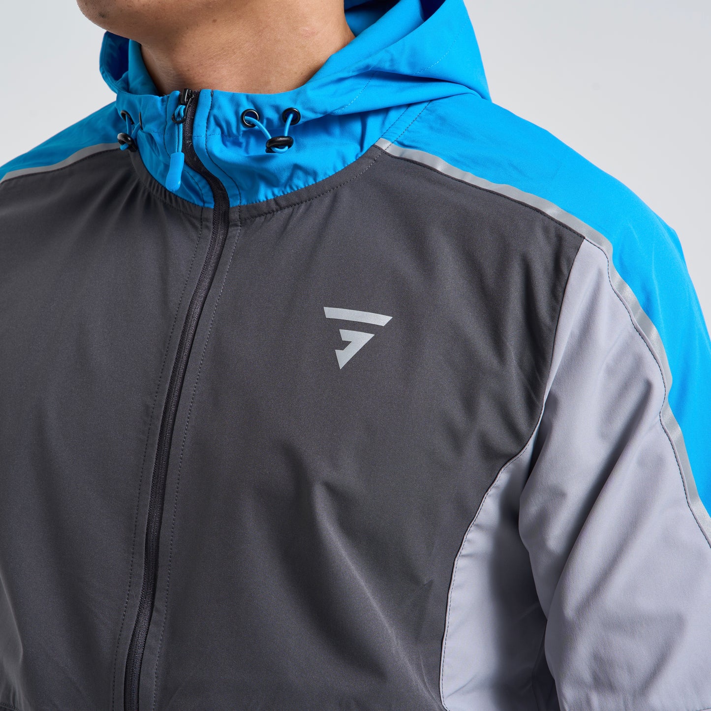GRIID Reflect Windrunner - Dark Grey/Light Grey/Blue
