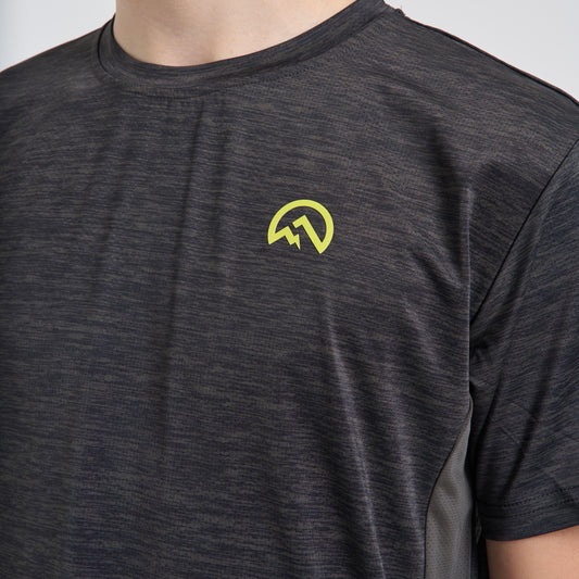 Flux Panel Tee - Black (Junior)