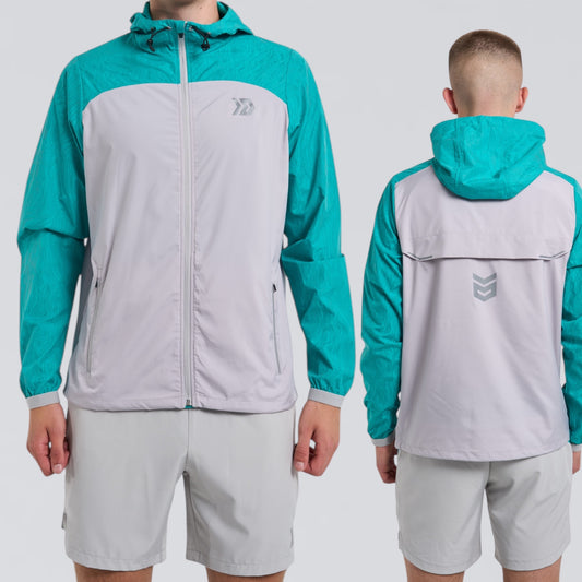DASH Windrunner - Grey / Mint Green