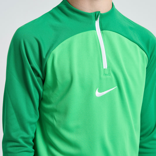 Nike Academy Half Zip - Green (Junior)