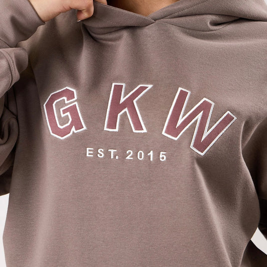 Gym King Oversized Hoodie - Truffle