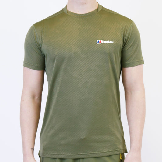Berghaus Dawdon Set - T-Shirt & Shorts - Dark Green