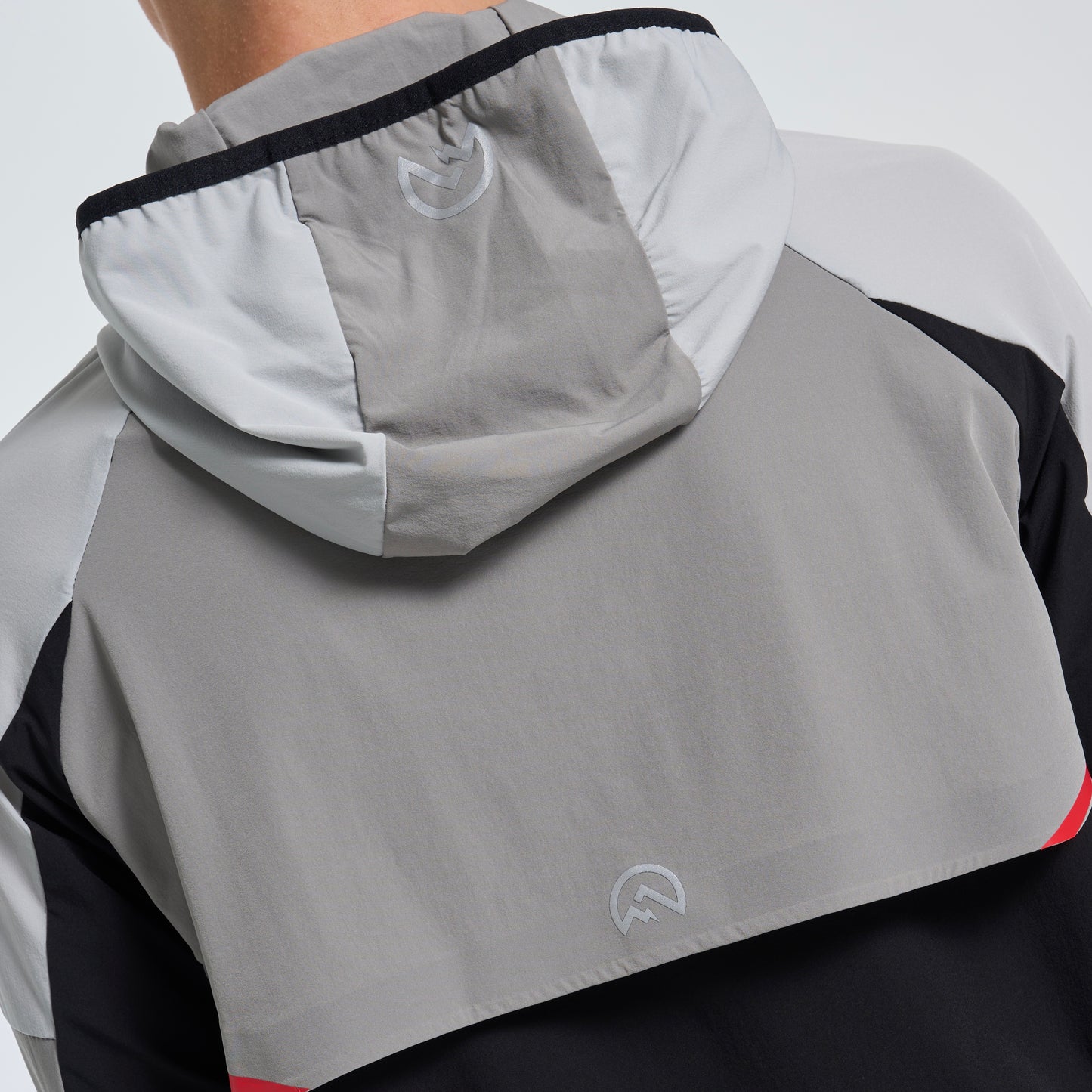 Flux Performance Jacket - Black / Grey / Red (Junior)